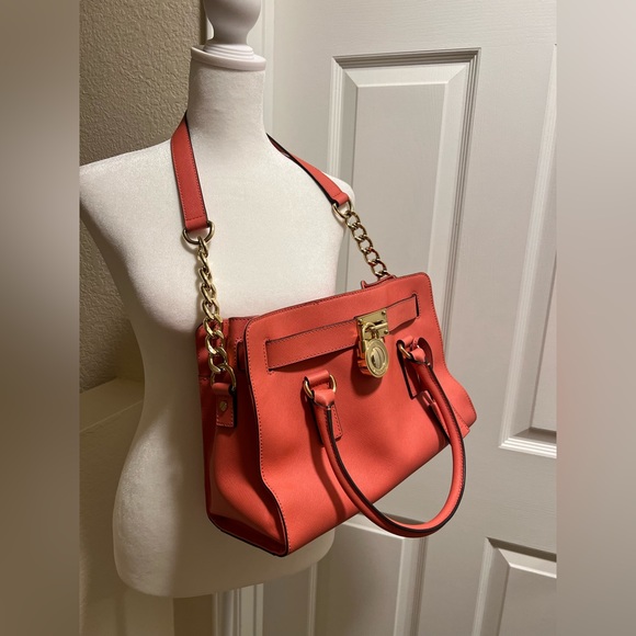 Michael Kors, Coral handbag - Picture 5 of 7